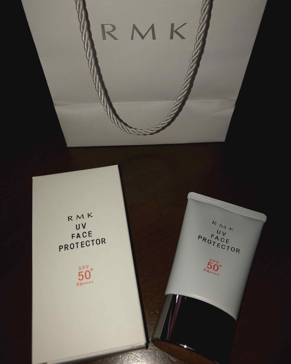 UVフェイスプロテクター50/RMK/日焼け止めクリームを使ったクチコミ（1枚目）