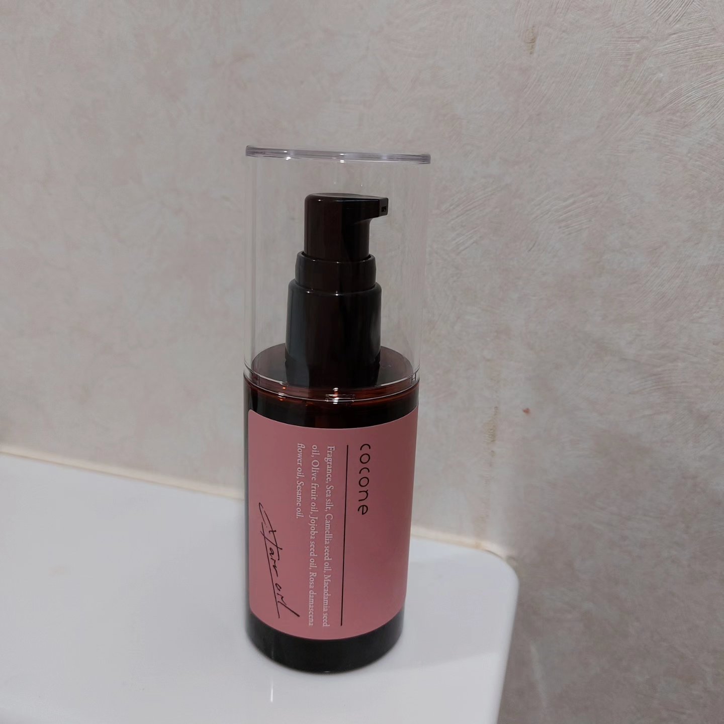 ヘアエッセンスオイル（スムース）/cocone/ヘアオイルを使ったクチコミ（1枚目）