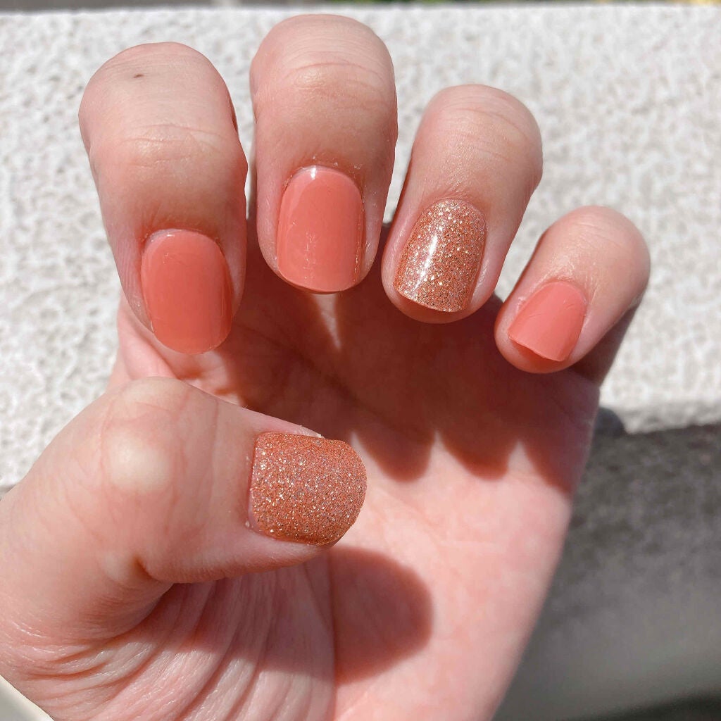 セミキュアジェルネイル(ハンド)/ohora/ネイルシールを使ったクチコミ(2枚目)