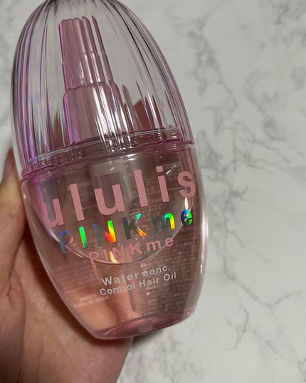 ピンクミー ウォーターコンク コントロール ヘアオイル/ululis/ヘアオイルを使ったクチコミ(1枚目)