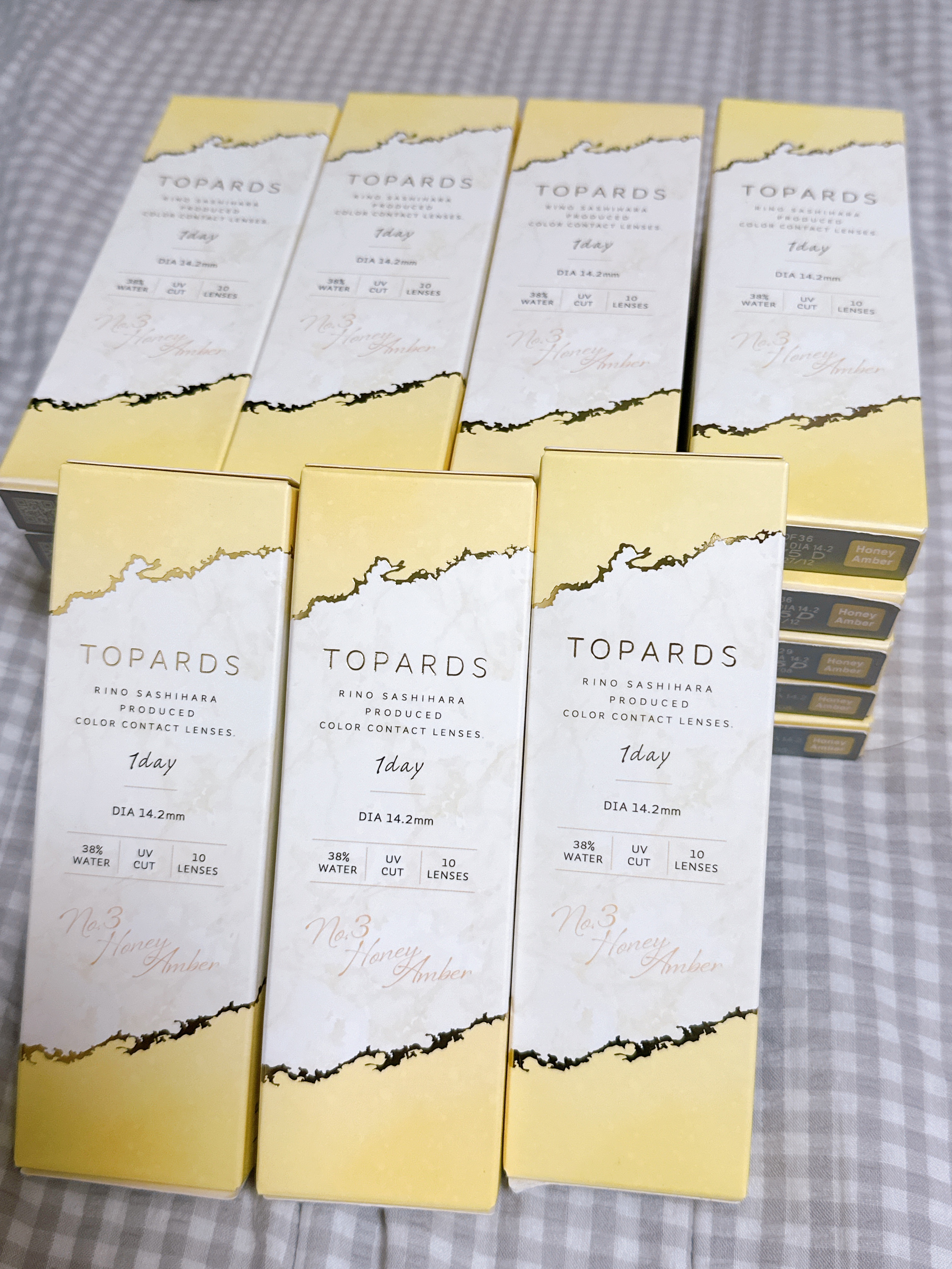 TOPARDS 1day ハニーアンバー/TOPARDS/ワンデー（１DAY）カラコンを使ったクチコミ（1枚目）