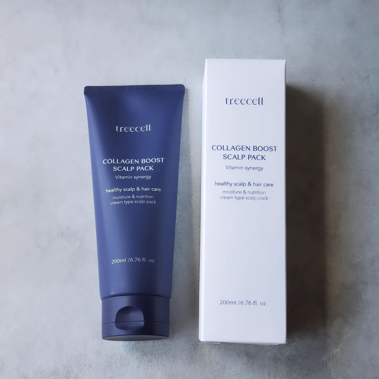 コラーゲンブースト スカルプパック/treecell/ヘアマスク・ヘアパックを使ったクチコミ（2枚目）