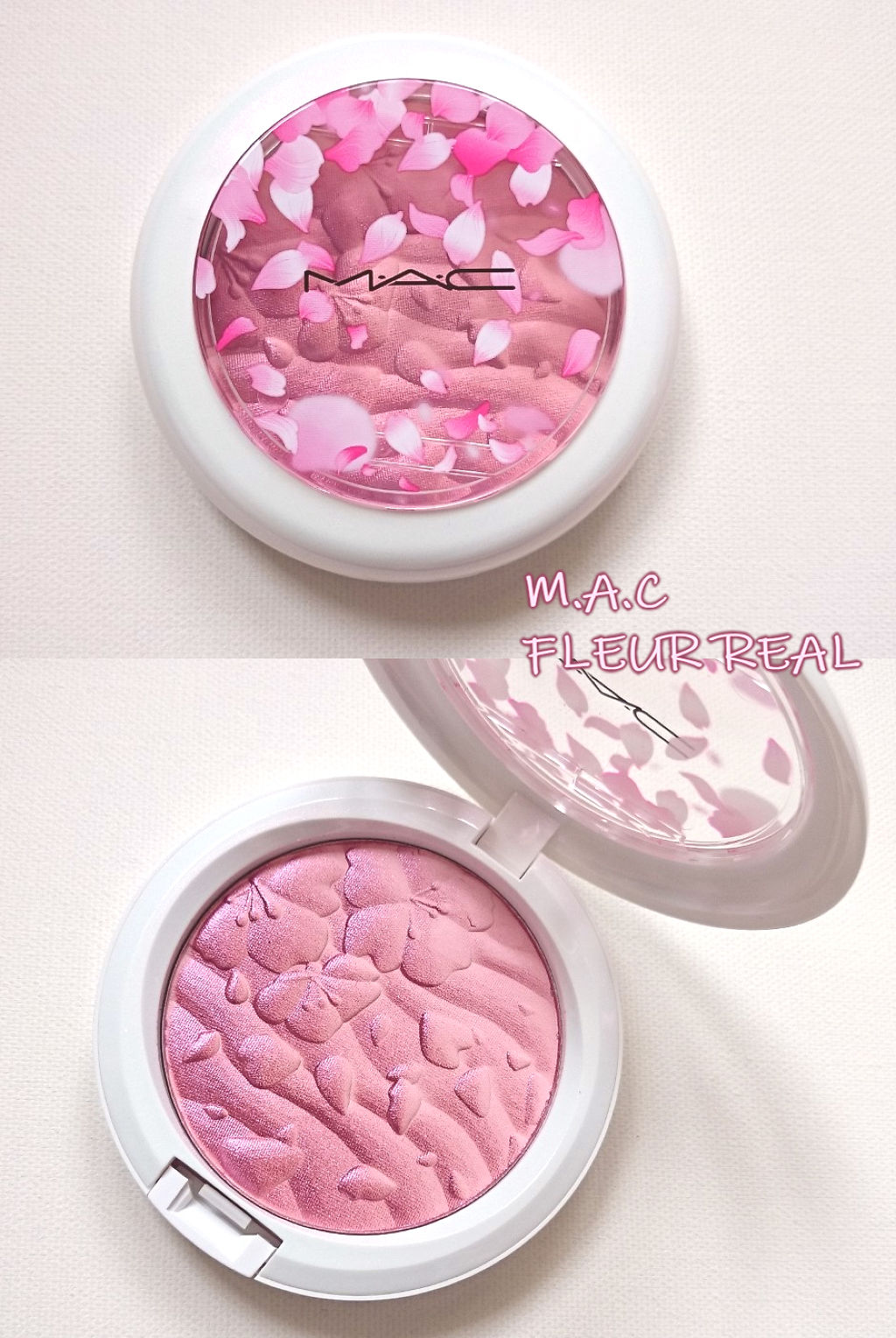 BOOM BOOM BLOOMハイライトパウダー/M・A・C/パウダーハイライトを使ったクチコミ（1枚目）