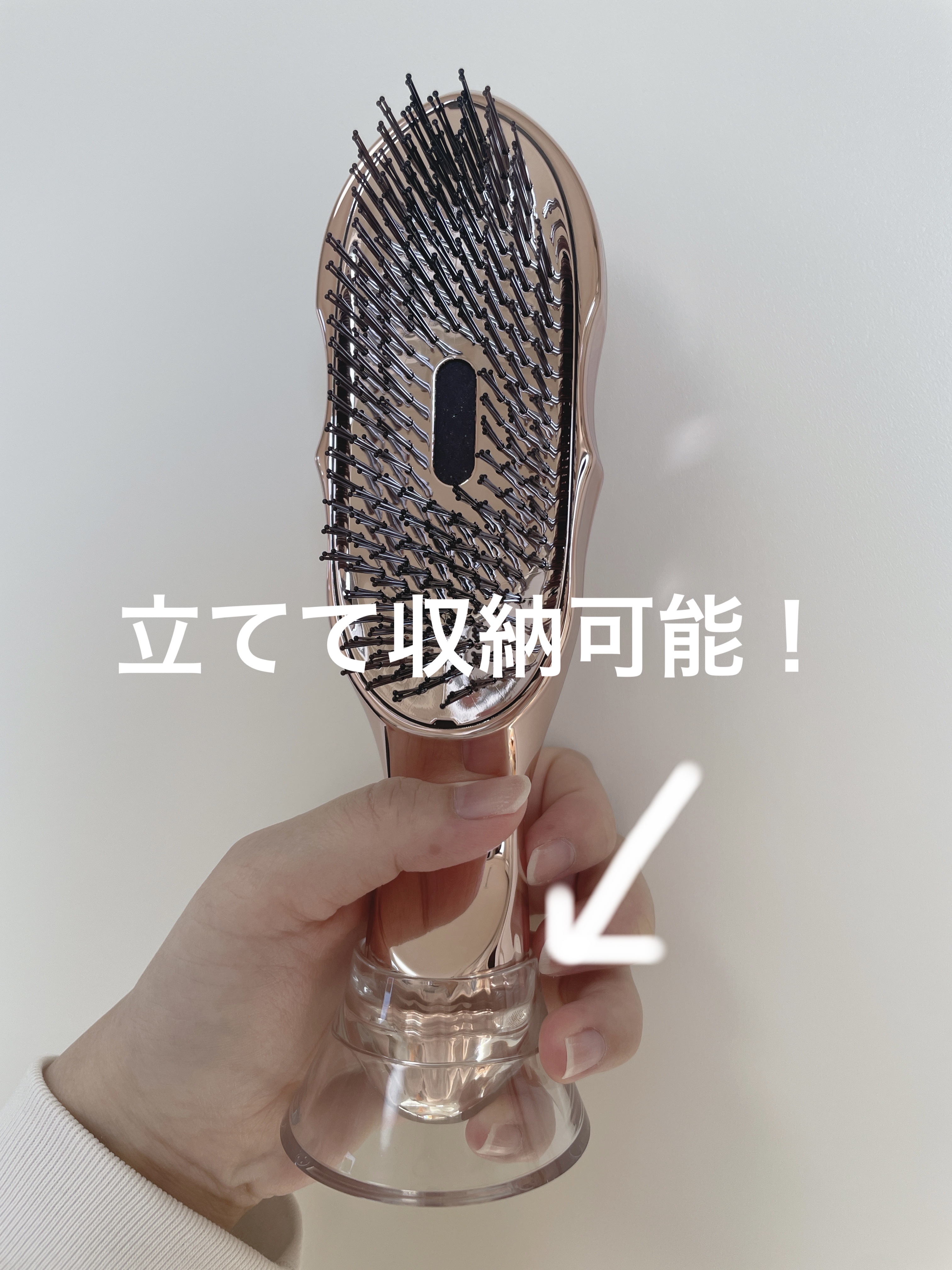 イオンケアブラシプレミアム/ReFa/スカルプブラシを使ったクチコミ（2枚目）