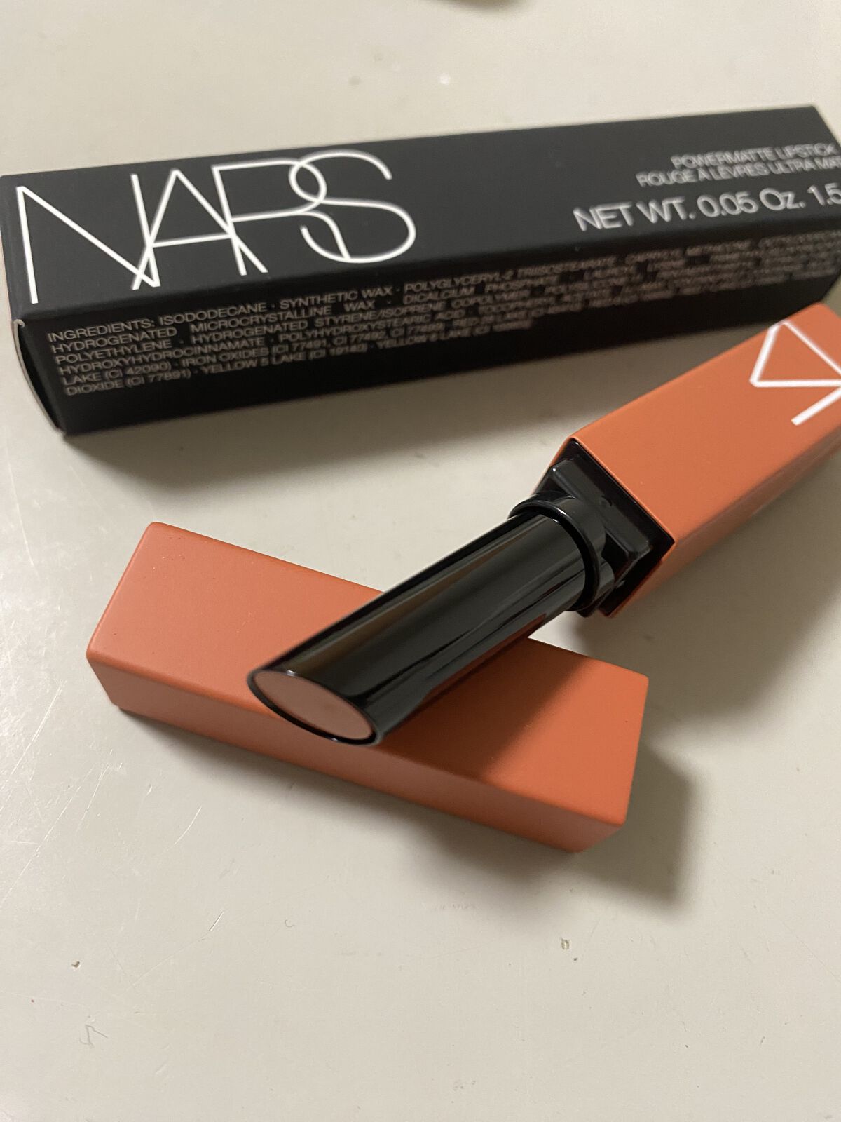 パワーマット リップスティック 121 ピーチコーラル/NARS/口紅を使ったクチコミ（1枚目）