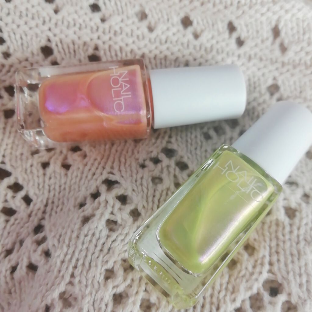 ネイルホリック リミテッドカラー Sea Shell OR270/ネイルホリック/マニキュアを使ったクチコミ（3枚目）