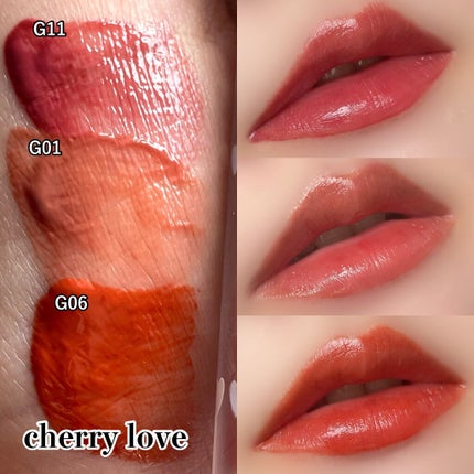 グリスニングウォータリングティント/FlowerKnows/リップティントを使ったクチコミ(3枚目)