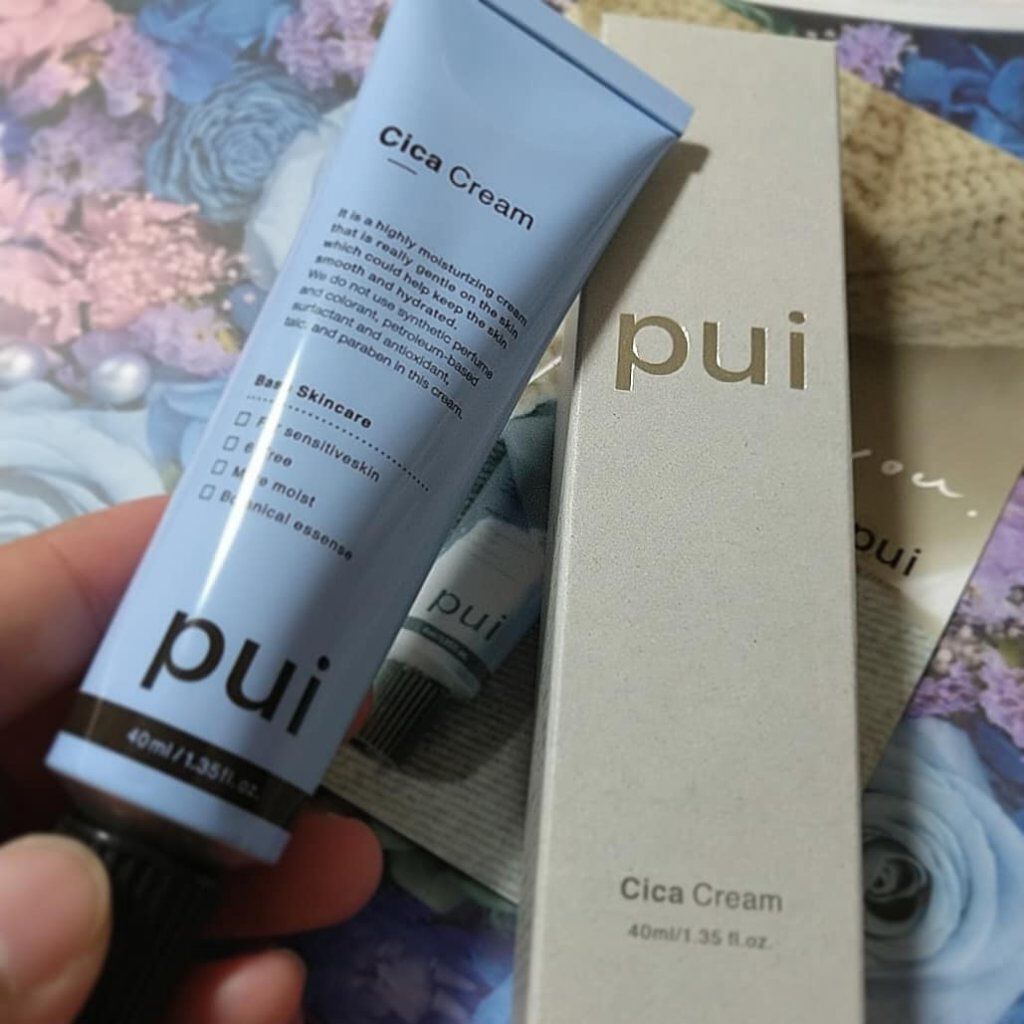 cica cream/PUI/フェイスクリームを使ったクチコミ（2枚目）