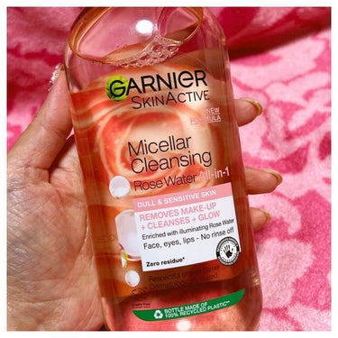 ミセルクレンジングウォーター/GARNIER SKIN NATURALS (海外)/クレンジングウォーターを使ったクチコミ（2枚目）