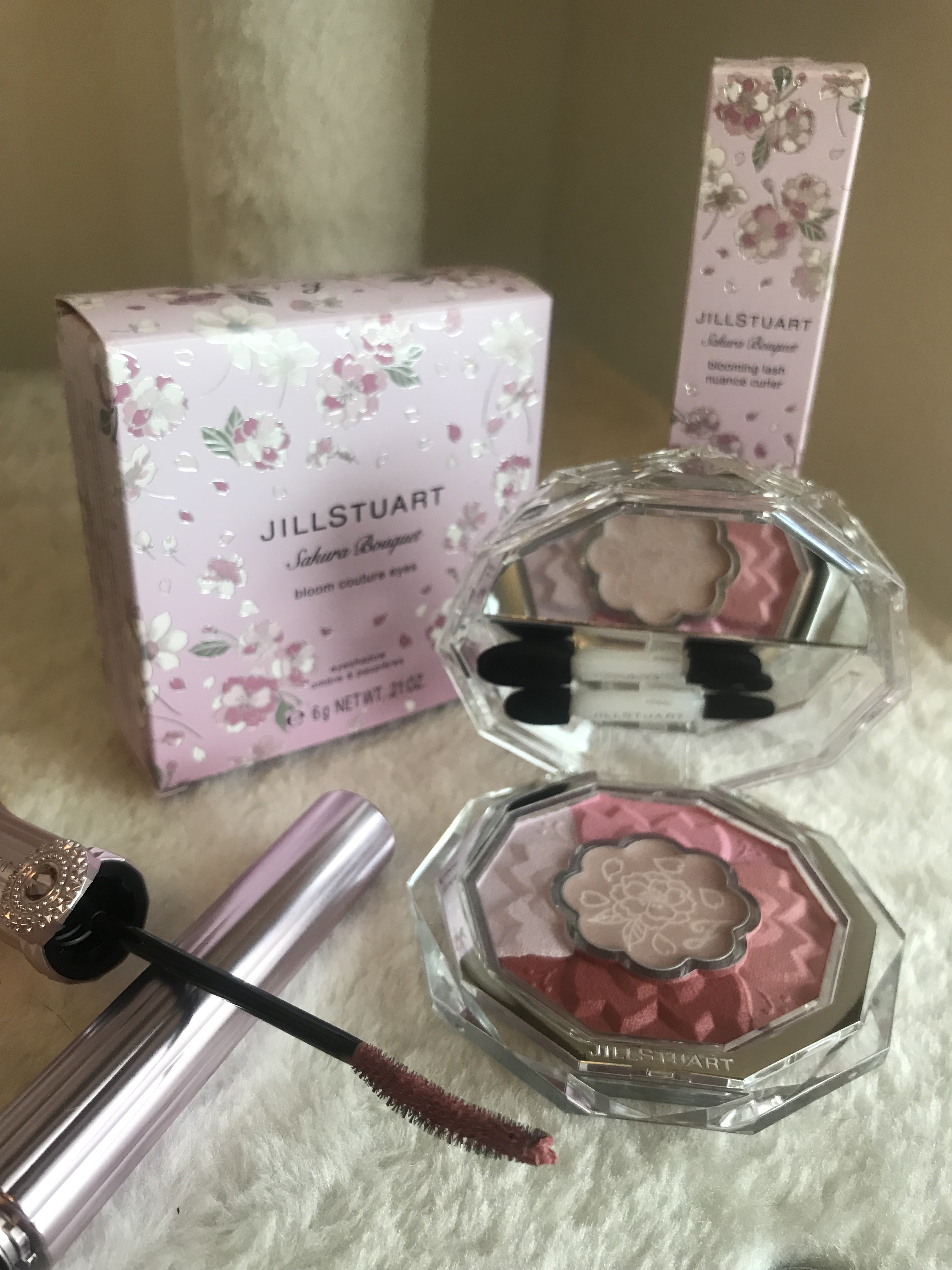 ブルーミングブロッサム カールラッシュマスカラ ブリリアントブルーム/JILL STUART/マスカラを使ったクチコミ（1枚目）