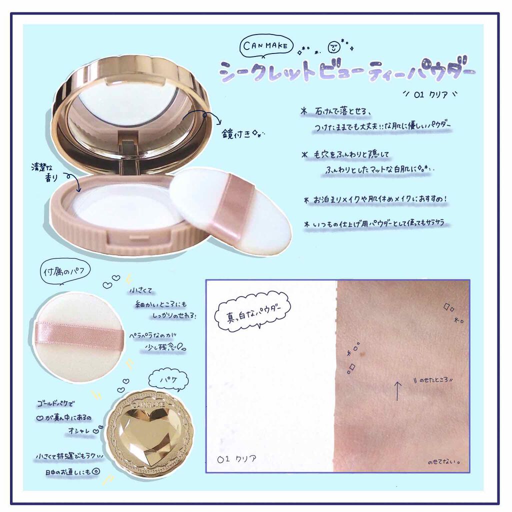 シークレットビューティーベース/キャンメイク/化粧下地を使ったクチコミ（2枚目）