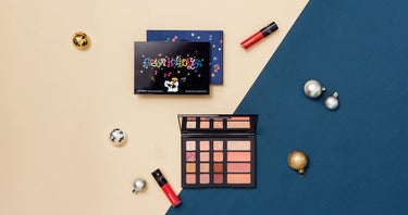 ムードアップパーティ パレット 2019 Holiday Limited Edition/innisfree/メイクアップキットを使ったクチコミ（2枚目）