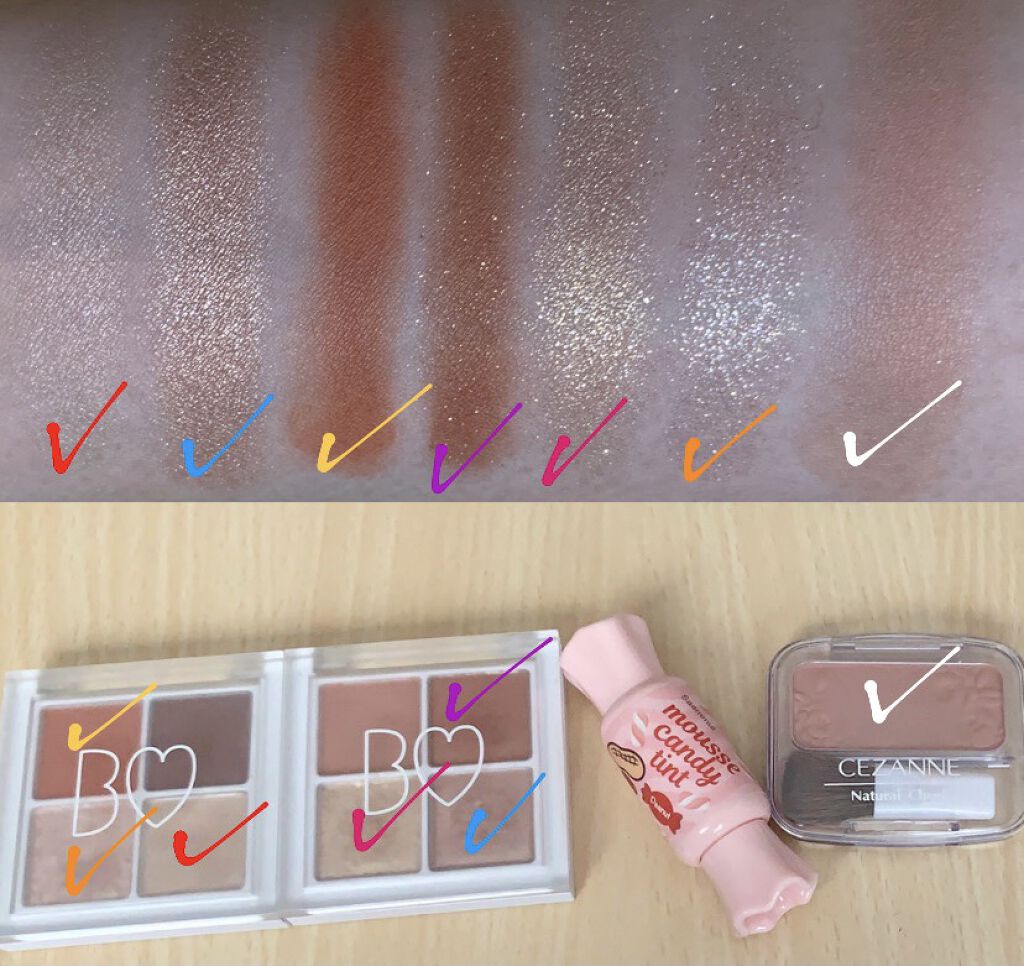 ムース キャンディー ティント 09ピーナッツムース/the SAEM/リップティントを使ったクチコミ（3枚目）