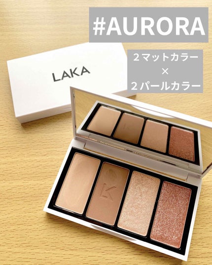 ジャストアイパレット/Laka/アイシャドウパレットを使ったクチコミ(3枚目)