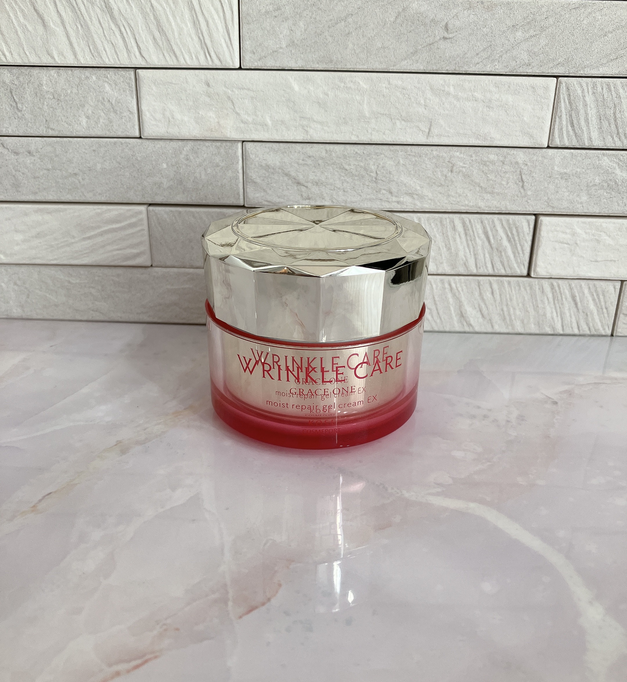 リンクルケア モイストジェルクリーム/グレイスワン/オールインワン化粧品を使ったクチコミ（2枚目）