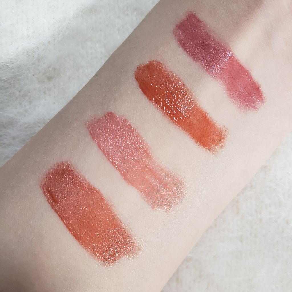 ジューシーラスティングティント/rom&nd/リップティントを使ったクチコミ（2枚目）