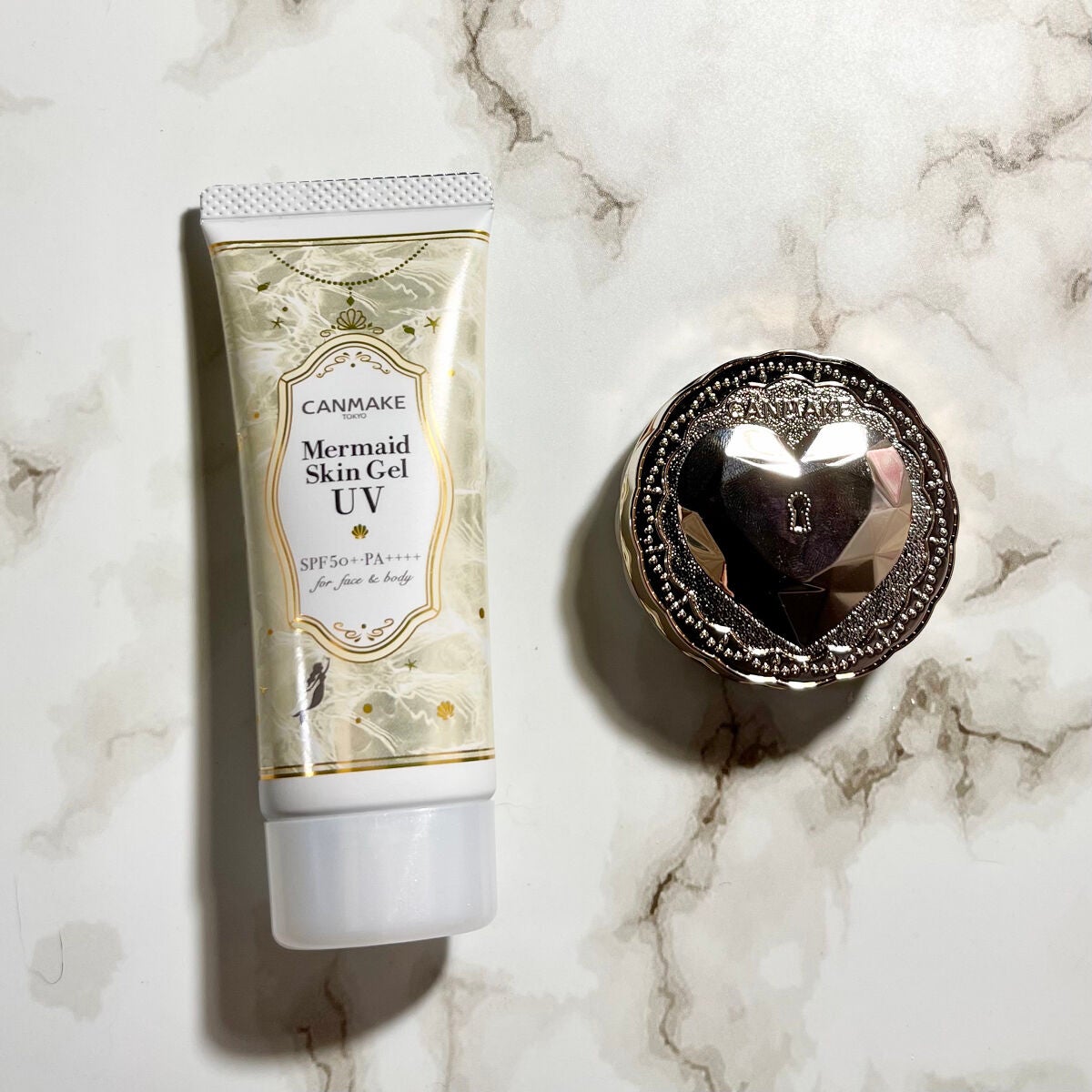 マーメイドスキンジェルUV/キャンメイク/日焼け止めジェルを使ったクチコミ(3枚目)