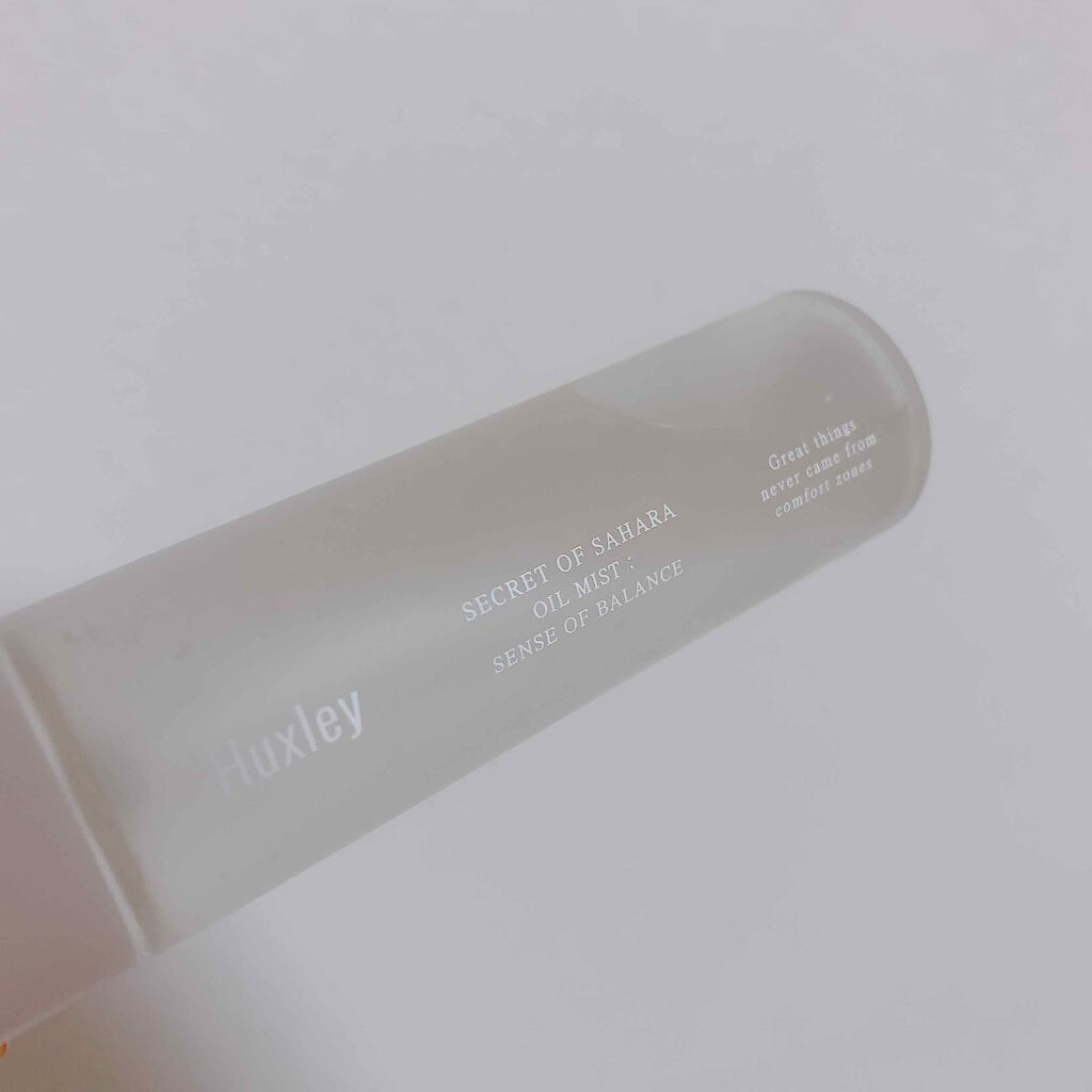 オイルミスト; センスオブバランス /Huxley/ミスト状化粧水を使ったクチコミ(2枚目)