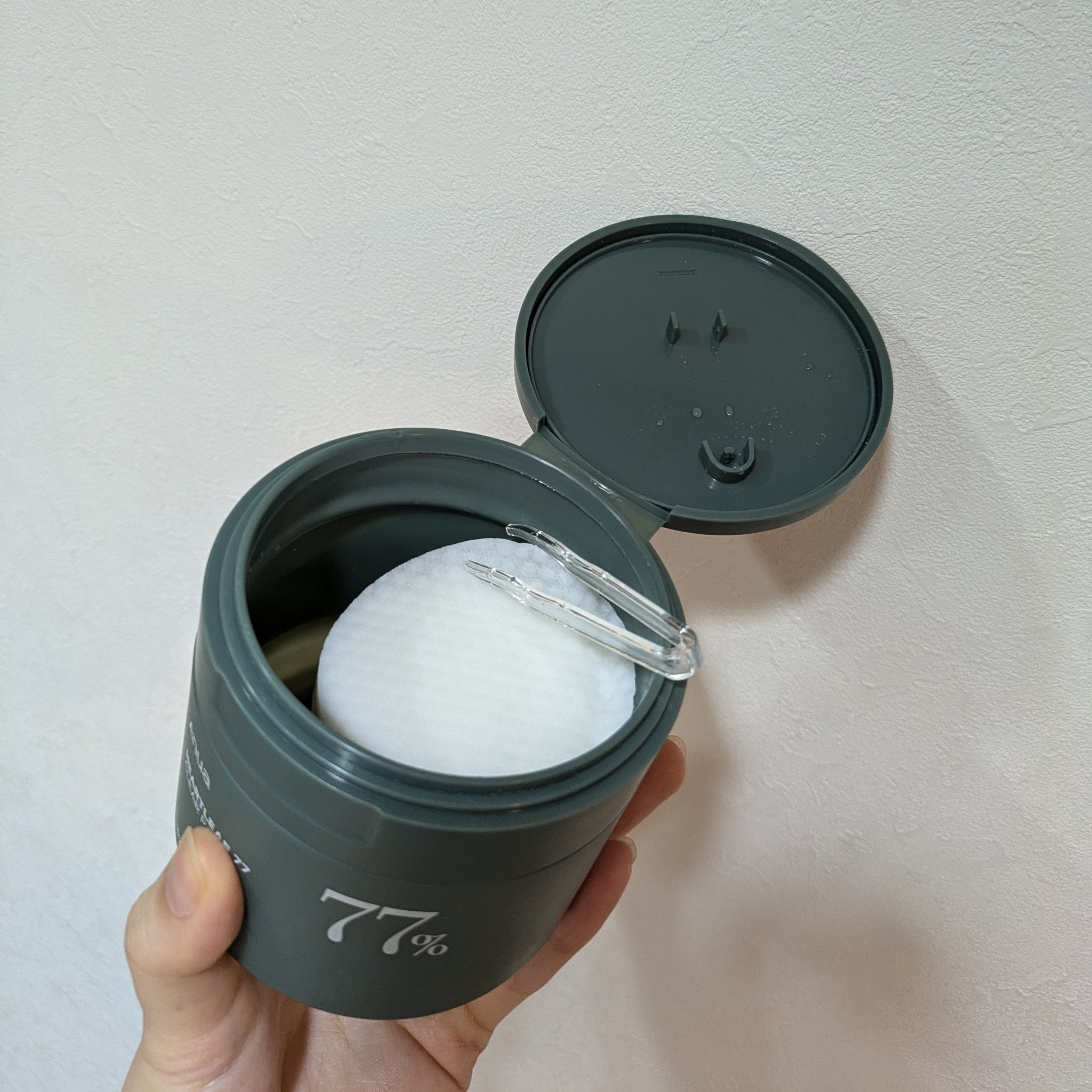 ドクダミ77%クリアパッド/Anua/トナーパッドを使ったクチコミ（2枚目）