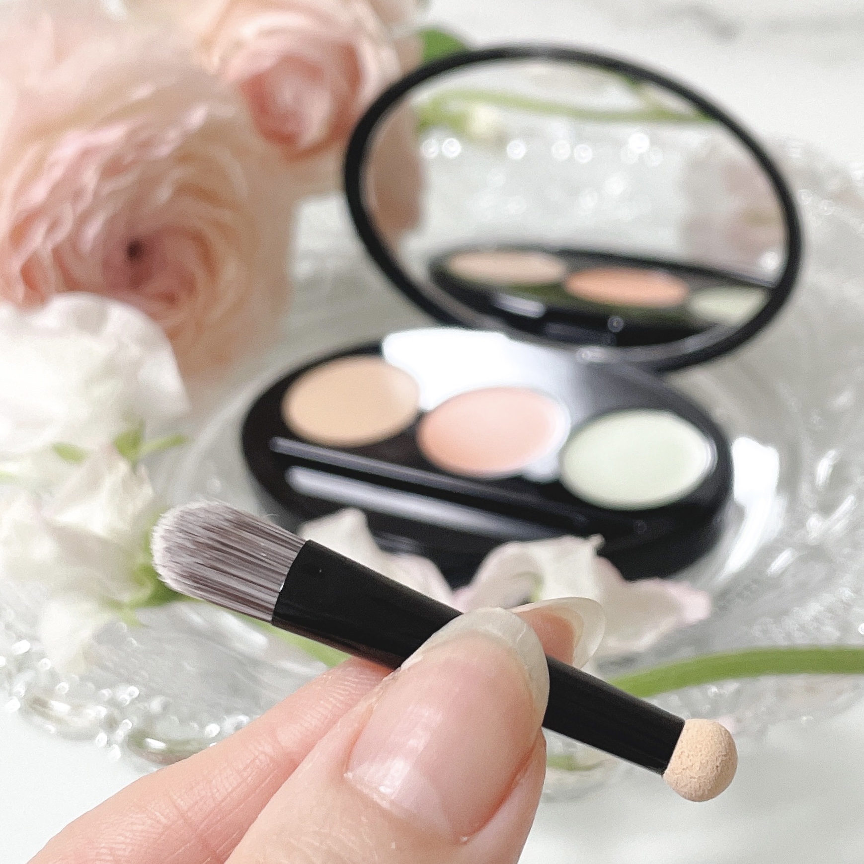 マスクフィット コンシーラーパレット/TIRTIR(ティルティル)/パレットコンシーラーを使ったクチコミ（3枚目）