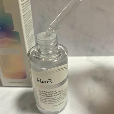 フレッシュリージュースドビタミンドロップ(35ml)/Klairs/美容液を使ったクチコミ（3枚目）