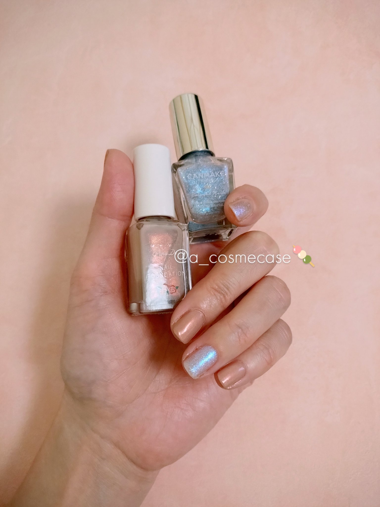 ネイルファンデーション/パラドゥ/マニキュアを使ったクチコミ（2枚目）