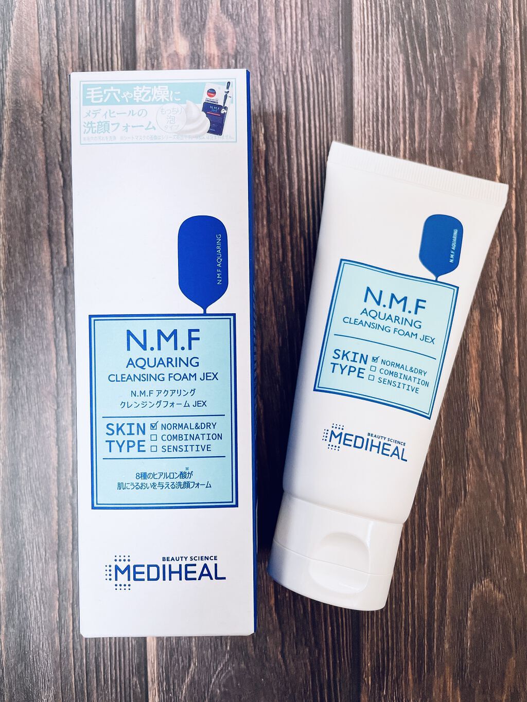 N.M.F アクアリング クレンジングフォーム JEX/MEDIHEAL/洗顔フォームを使ったクチコミ（1枚目）