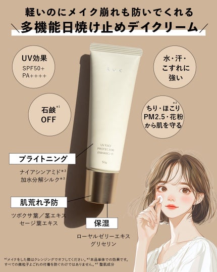 RMK UVフェイスプロテクター エンハンスト/RMK/日焼け止めクリームを使ったクチコミ(2枚目)