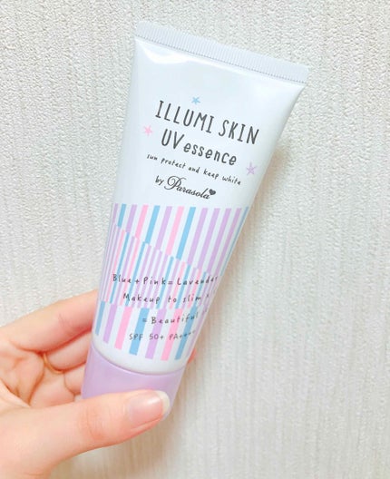 パラソーラ パラソーラ イルミスキンUVエッセンス(旧品)のクチコミ「🐰美白&細見え効果の日焼け止め🐰
パープルの日焼け止めがほしくて、
色々調べた結果こちらを購.....」(1枚目)