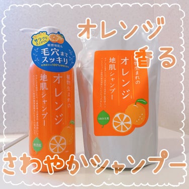 植物生まれのオレンジ地肌シャンプーS／オレンジ果汁トリートメントN/石澤研究所/シャンプー・コンディショナーを使ったクチコミ（1枚目）