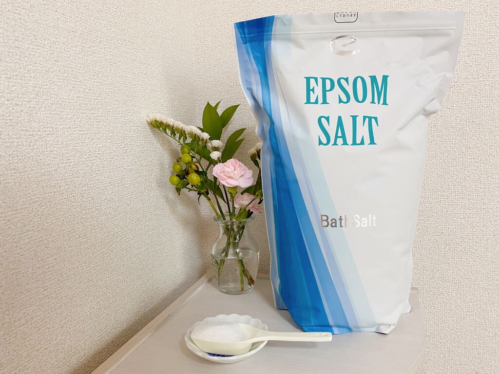 Epsom Salt (エプソムソルト) 国産(岡山県産)/EARTH CONSCIOUS (アースコンシャス)/無機塩系入浴剤を使ったクチコミ(2枚目)