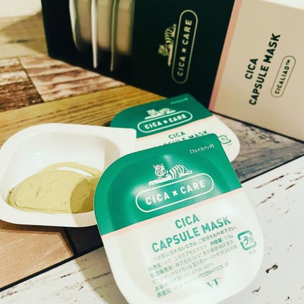 CICA カプセルマスク/VT/洗い流すパック・マスクを使ったクチコミ(3枚目)