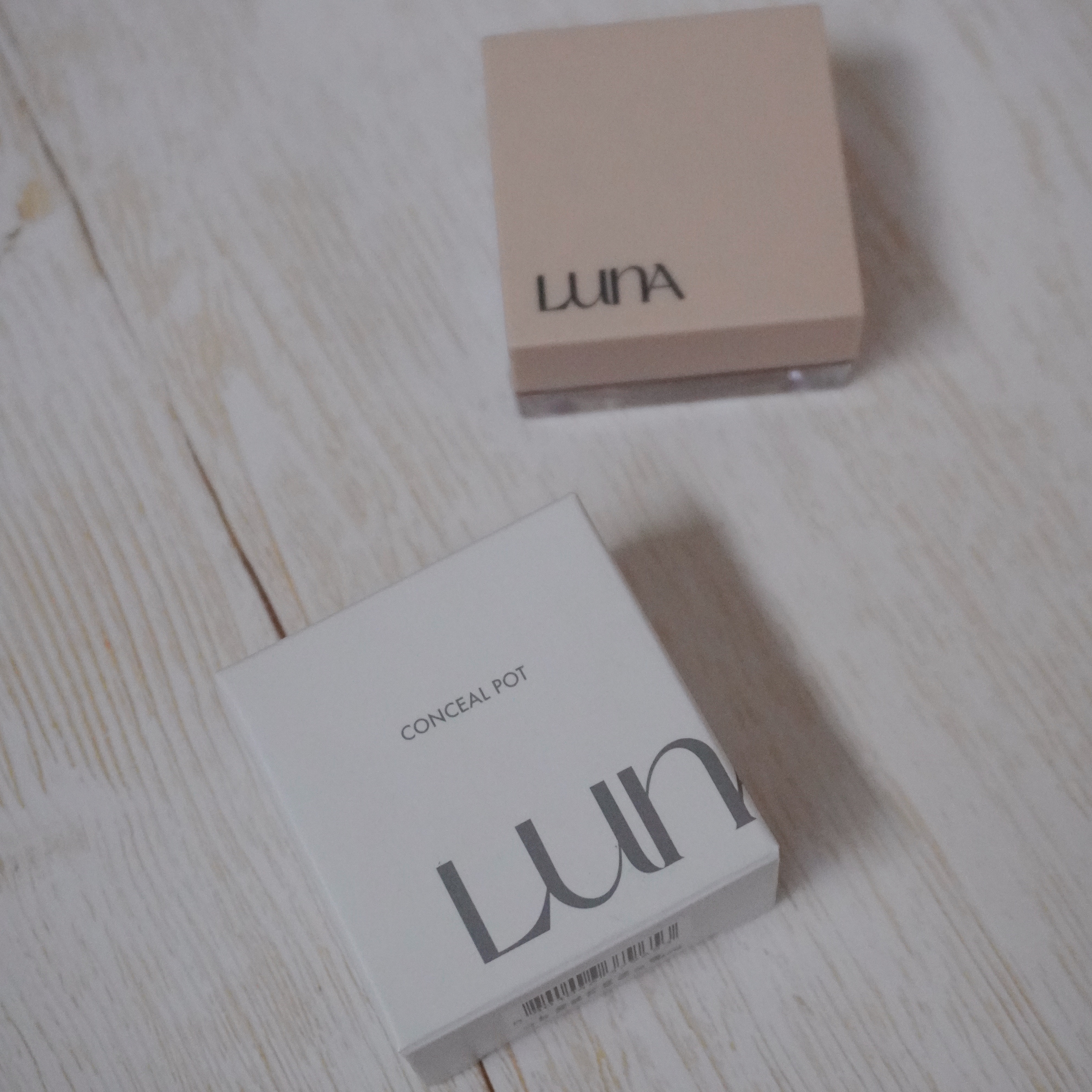 コンシールポット バニラ/LUNA/クリームコンシーラーを使ったクチコミ（1枚目）