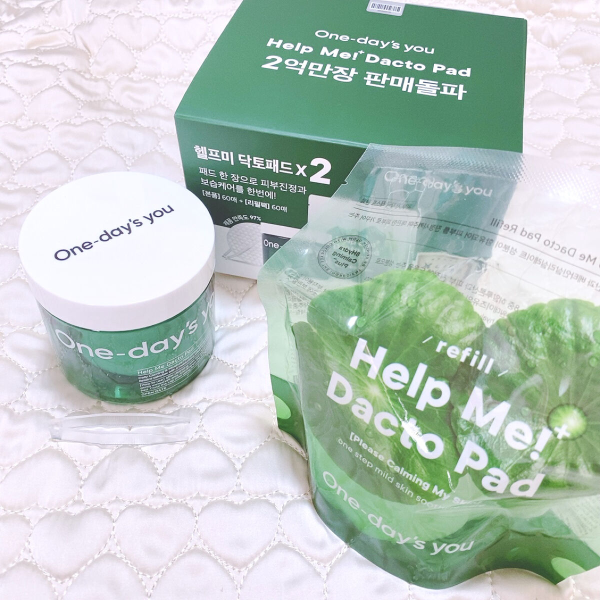 ヘルプミー! ダクトパッド/One-day's you/トナーパッドを使ったクチコミ（1枚目）