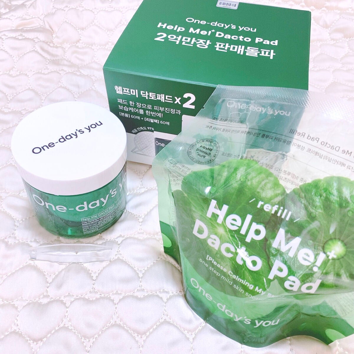 ヘルプミー! ダクトパッド/One-day's you/トナーパッドを使ったクチコミ(1枚目)