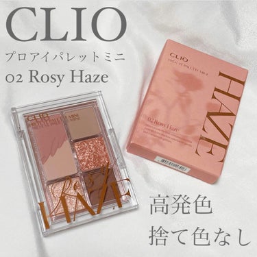 プロ アイパレット ミニ/CLIO/パウダーアイシャドウを使ったクチコミ（1枚目）