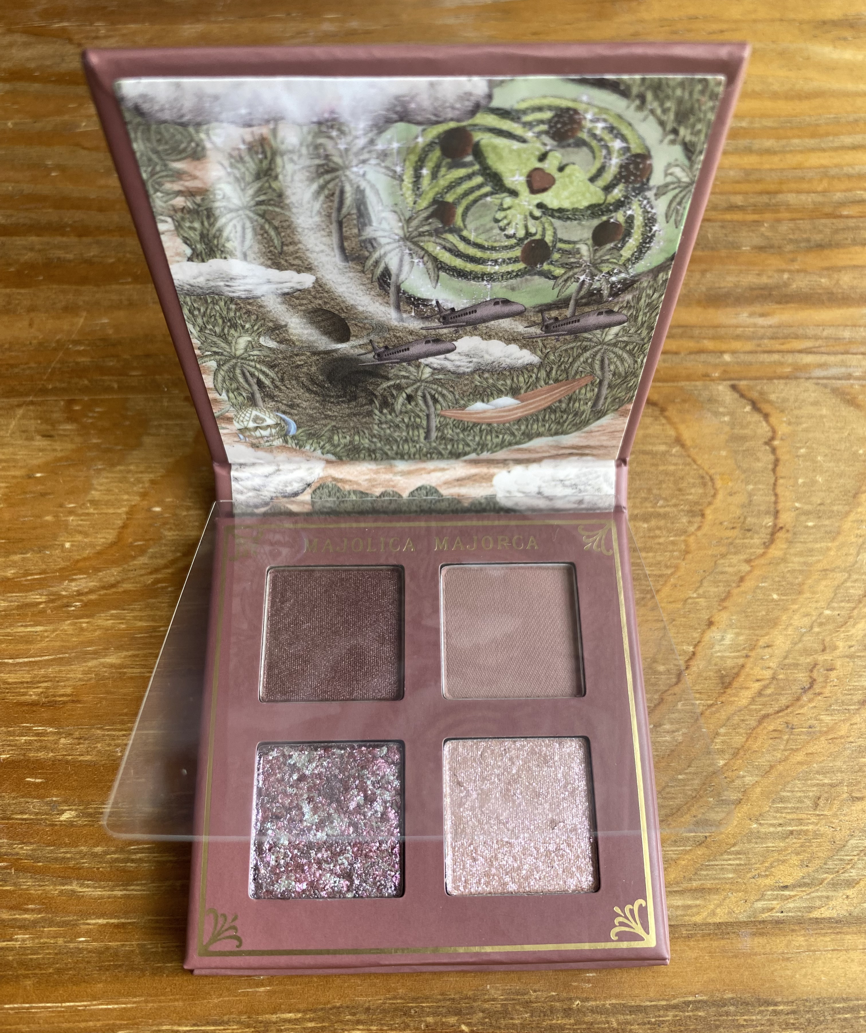 シャドーフラッシュ  PK753 モーヴベージュ（雨のちスキップ）/MAJOLICA MAJORCA/アイシャドウパレットを使ったクチコミ（2枚目）