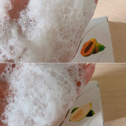 パパイヤ石鹸 Silka/パパイヤ石鹸 Silka/洗顔石鹸を使ったクチコミ(2枚目)