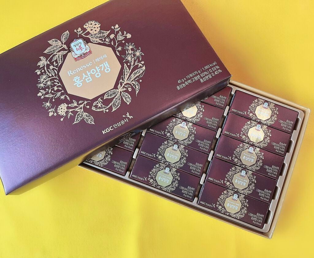 レネッセ 紅参 羊羹/正官庄/食品を使ったクチコミ(1枚目)