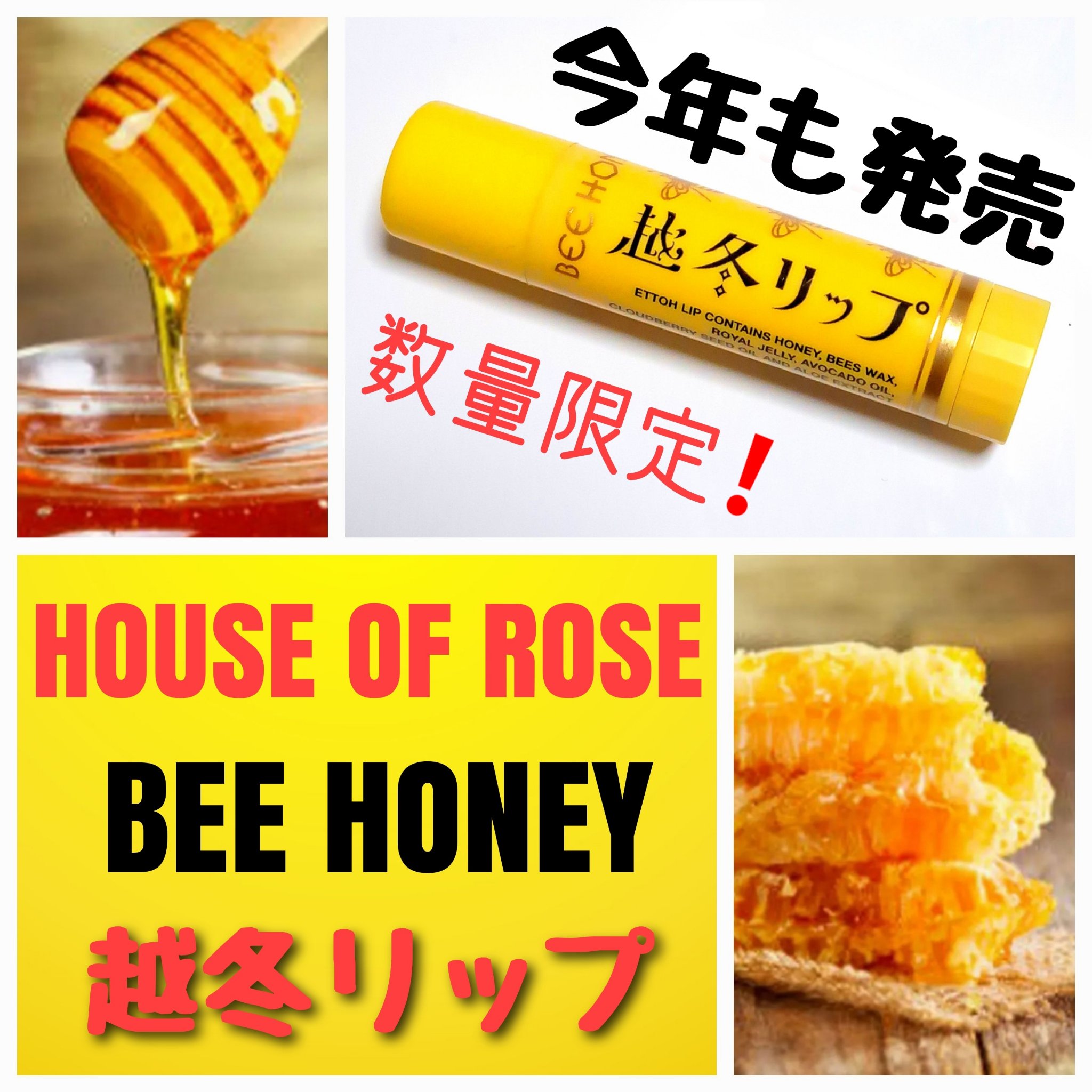 越冬リップ/ビーハニー/リップクリームを使ったクチコミ（1枚目）