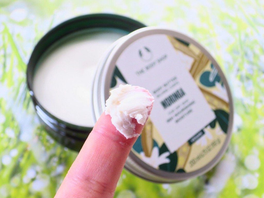 ボディバター モリンガ/THE BODY SHOP/ボディクリームを使ったクチコミ(3枚目)
