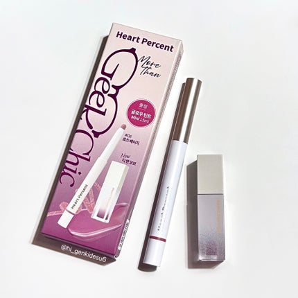 ドットオンムードピュアグロウティント/Heart Percent/リップティントを使ったクチコミ(2枚目)