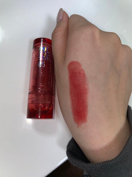 インク スティック セラム/PERIPERA/口紅を使ったクチコミ(4枚目)