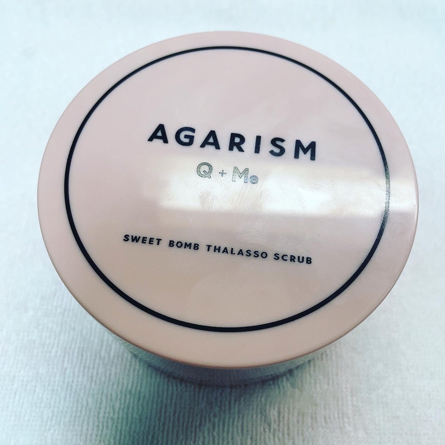 Q+Me スウィート ボム タラソ スクラブ/AGARISM/バストケア・ヒップケアを使ったクチコミ(2枚目)