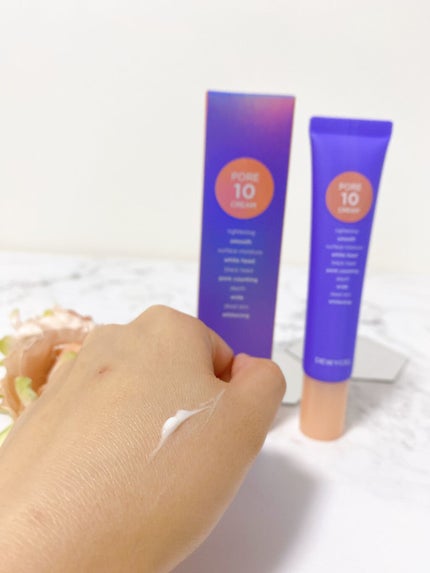 ポアーテンクリーム/DEWYCEL/化粧下地を使ったクチコミ(2枚目)