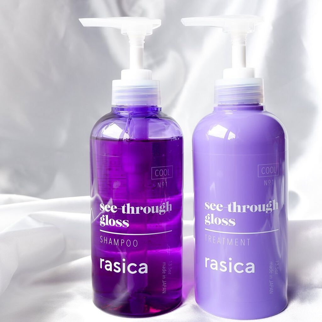シースルーグロスシャンプー/トリートメント/rasica/市販シャンプーを使ったクチコミ(2枚目)