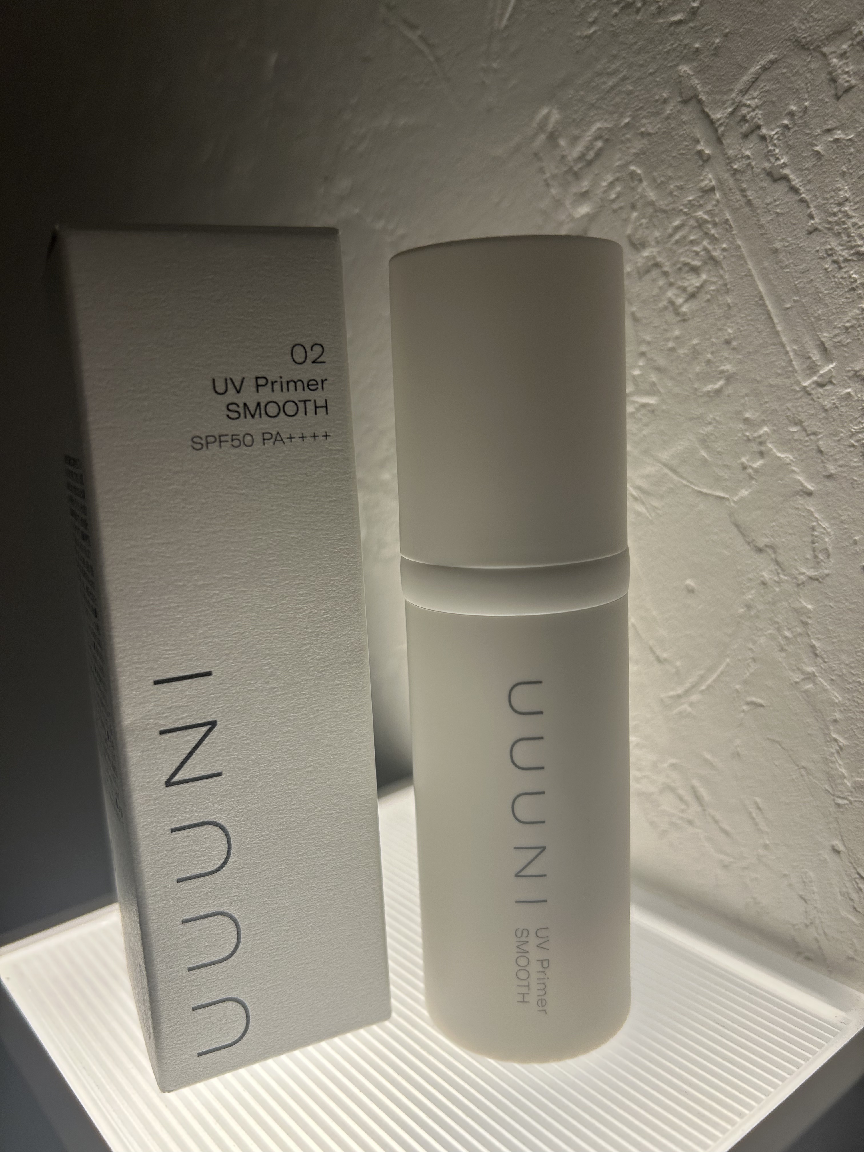 UVプライマー 01 GLOW(グロウ)/UUUNI/日焼け止めクリームを使ったクチコミ（3枚目）