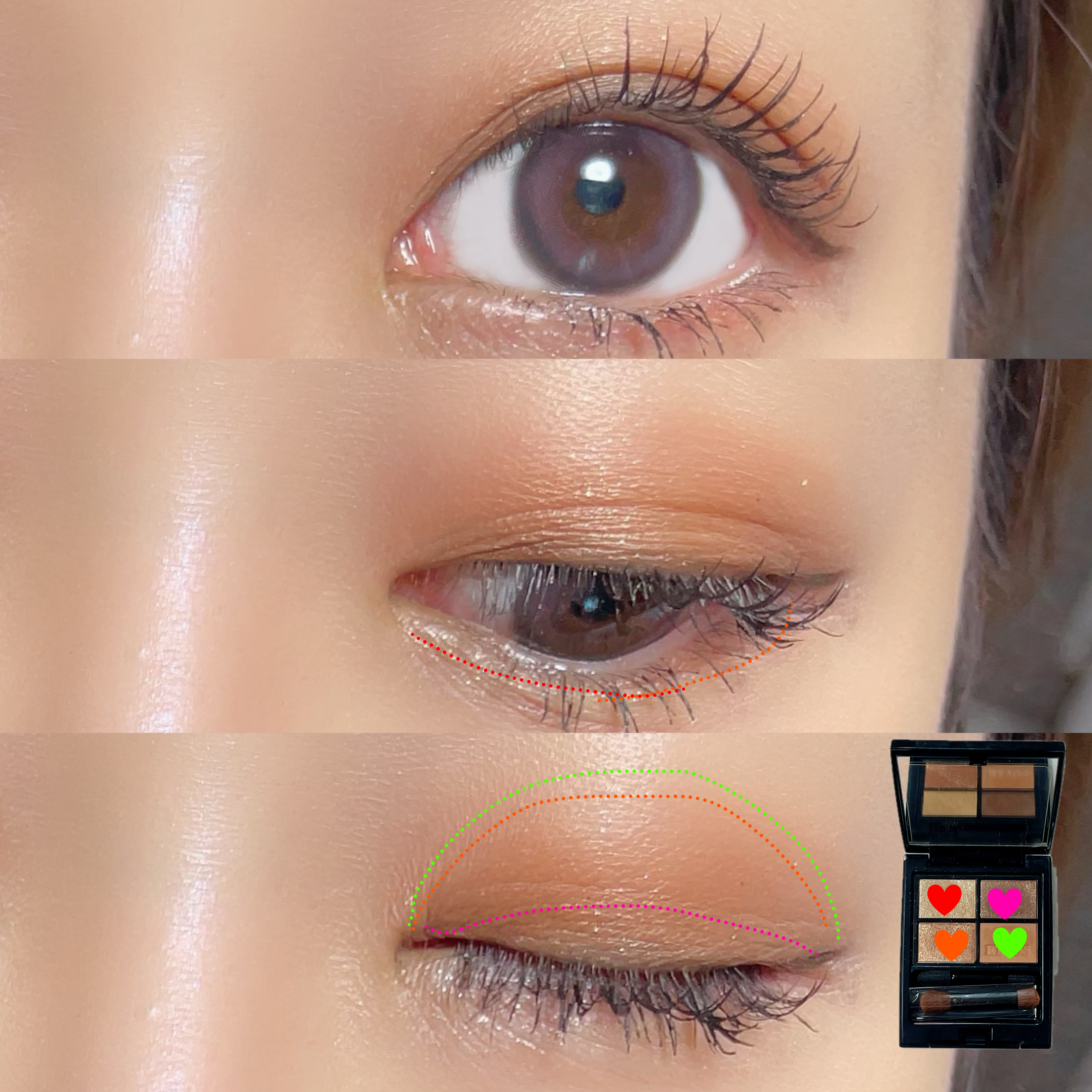 Tweed Kristin 1month/Hapa kristin/１ヶ月（１MONTH）カラコンを使ったクチコミ（3枚目）