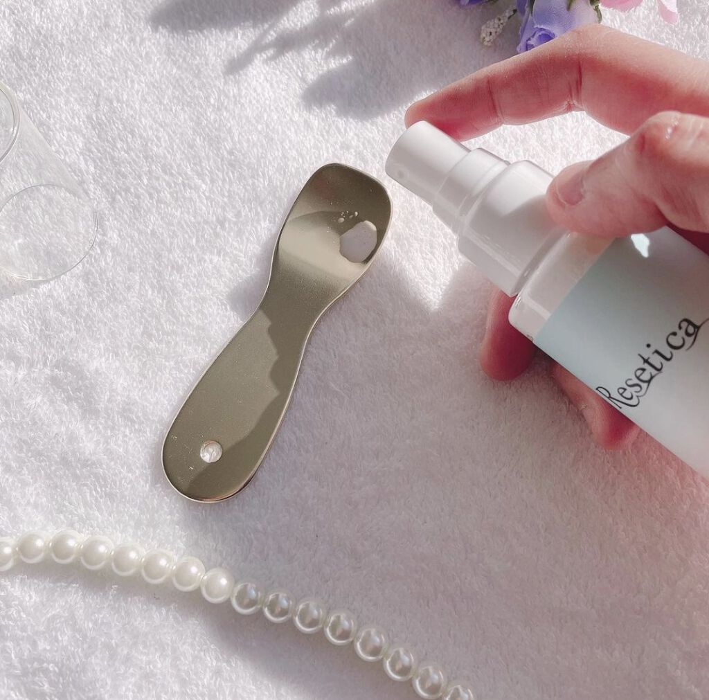 RR モイストベールミスト/Resetica(リセチカ)/ミスト状化粧水を使ったクチコミ（3枚目）