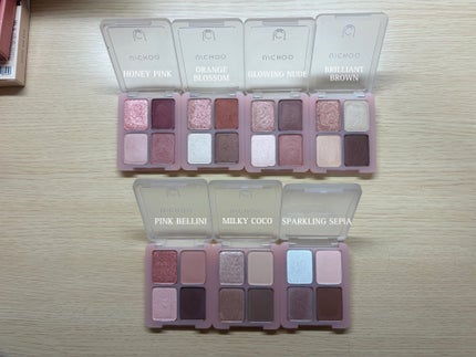 グラム アイ シャドウ/U/CHOO/アイシャドウパレットを使ったクチコミ(5枚目)